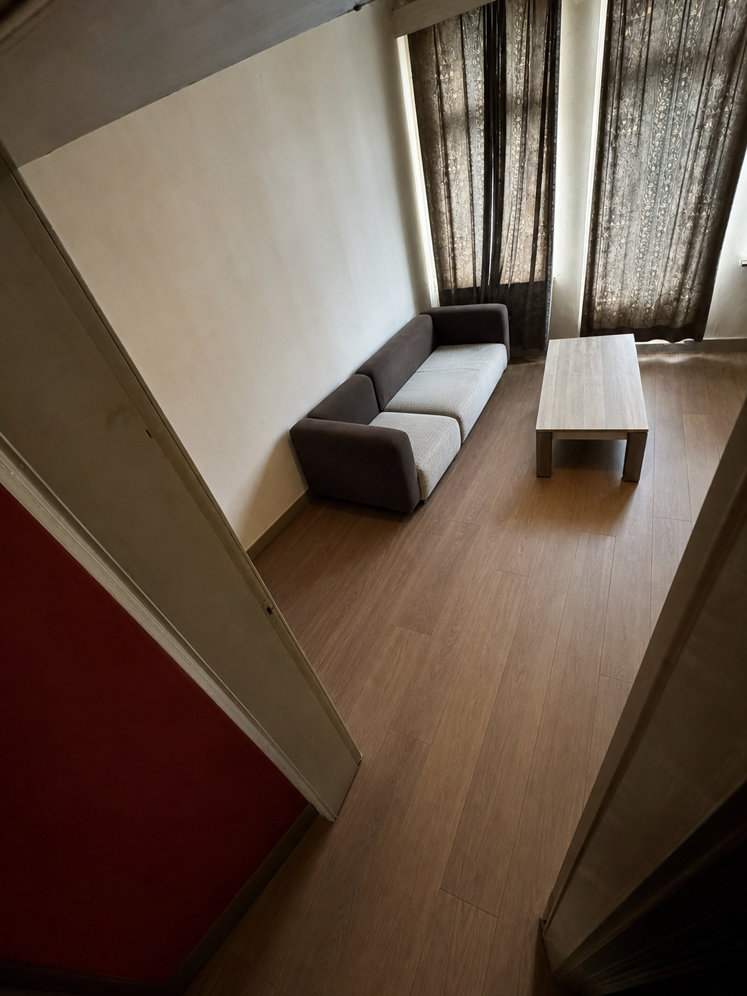 Après - Vide maison Bruxelles salon avant après