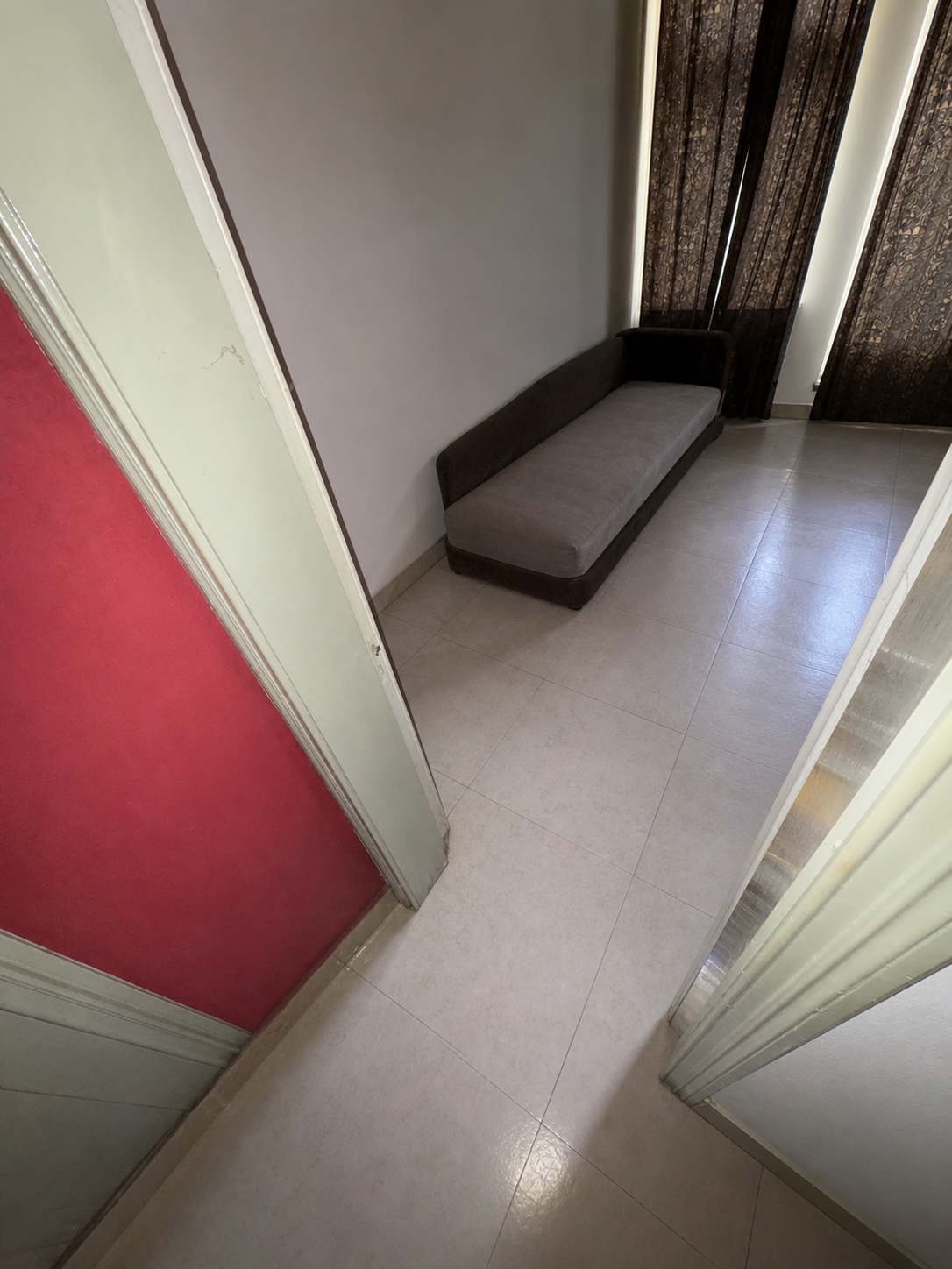 Après - Vide maison Bruxelles chambre avant après