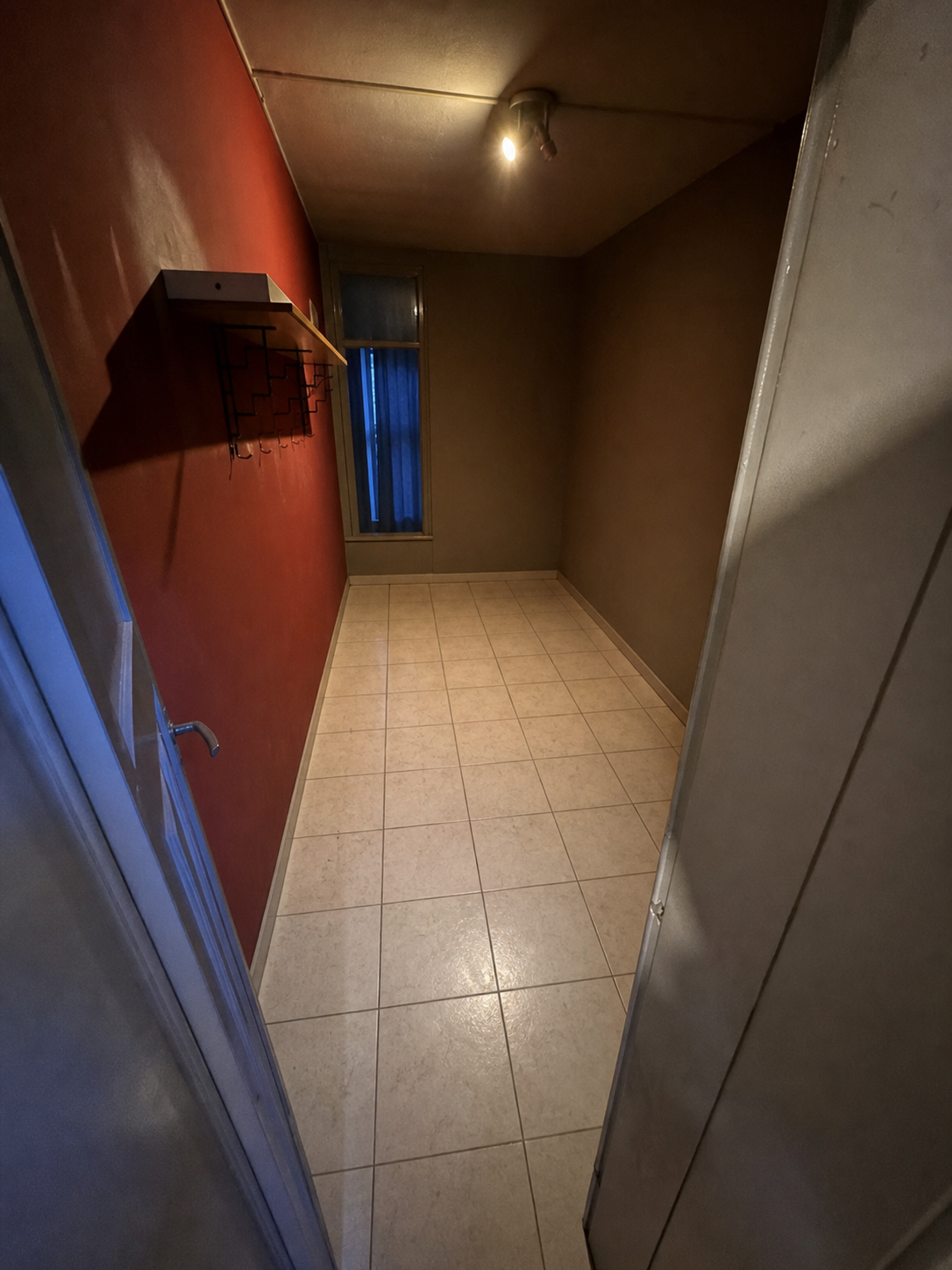 Après - Vide maison Bruxelles couloir avant après