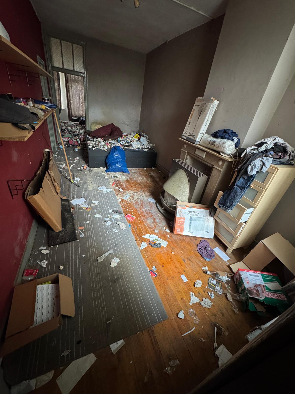 Avant - Erfenis ontruiming Brussel kamer voor na